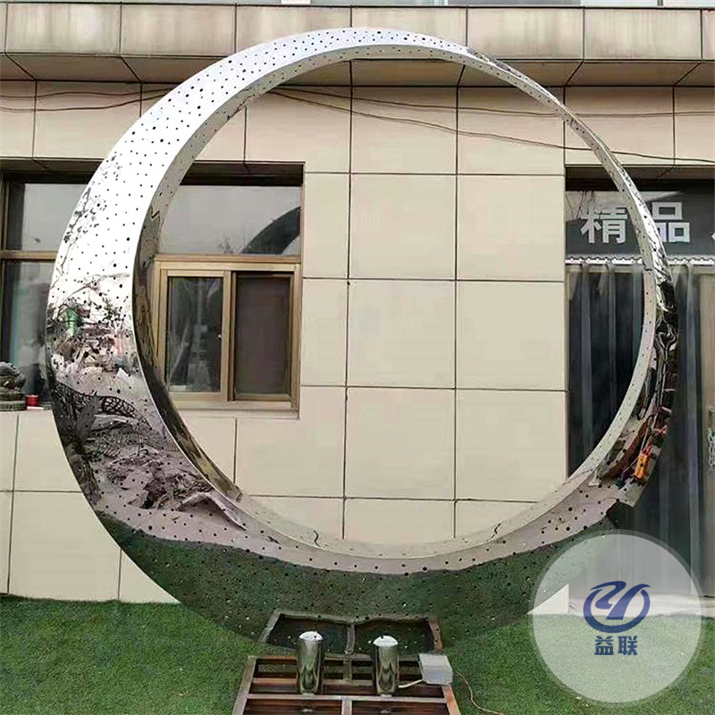 不銹鋼雕塑 大型廣場公園地產(chǎn)園林景觀水景現(xiàn)代抽象雕塑定制廠家