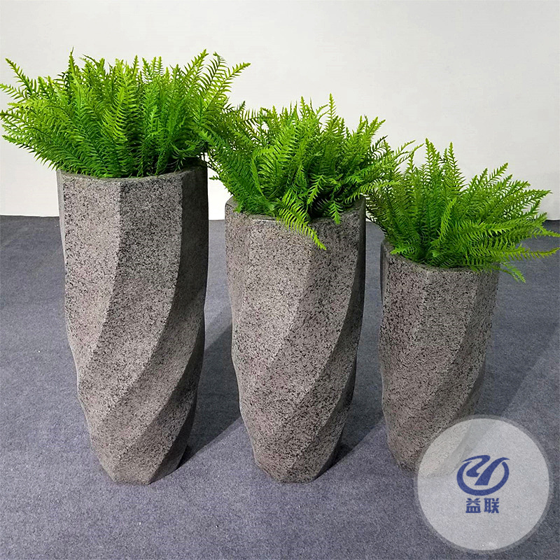 商場玻璃鋼花盆現(xiàn)代簡約花器戶外特大花缽廠家直銷酒店辦公室花箱